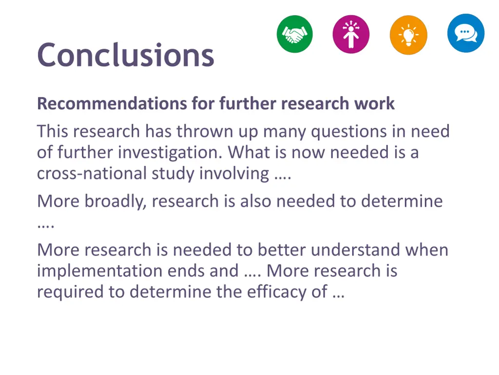 conclusions 3