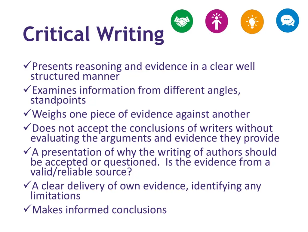 critical writing