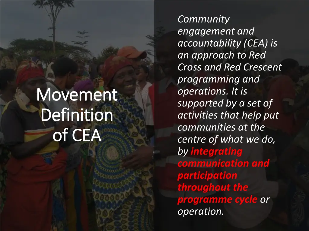 community engagement and accountability