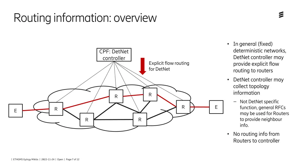 routing information overview