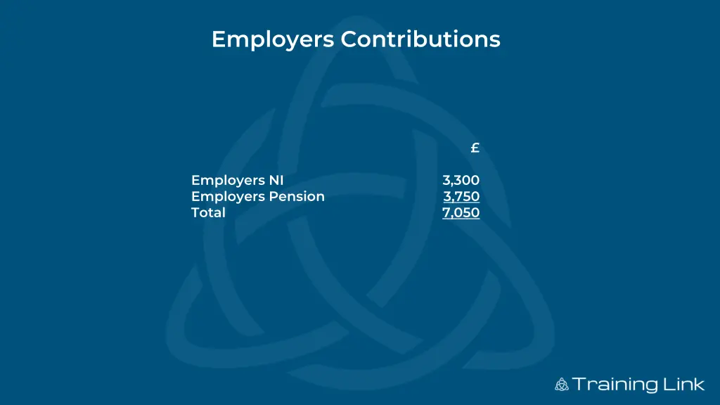 employers contributions