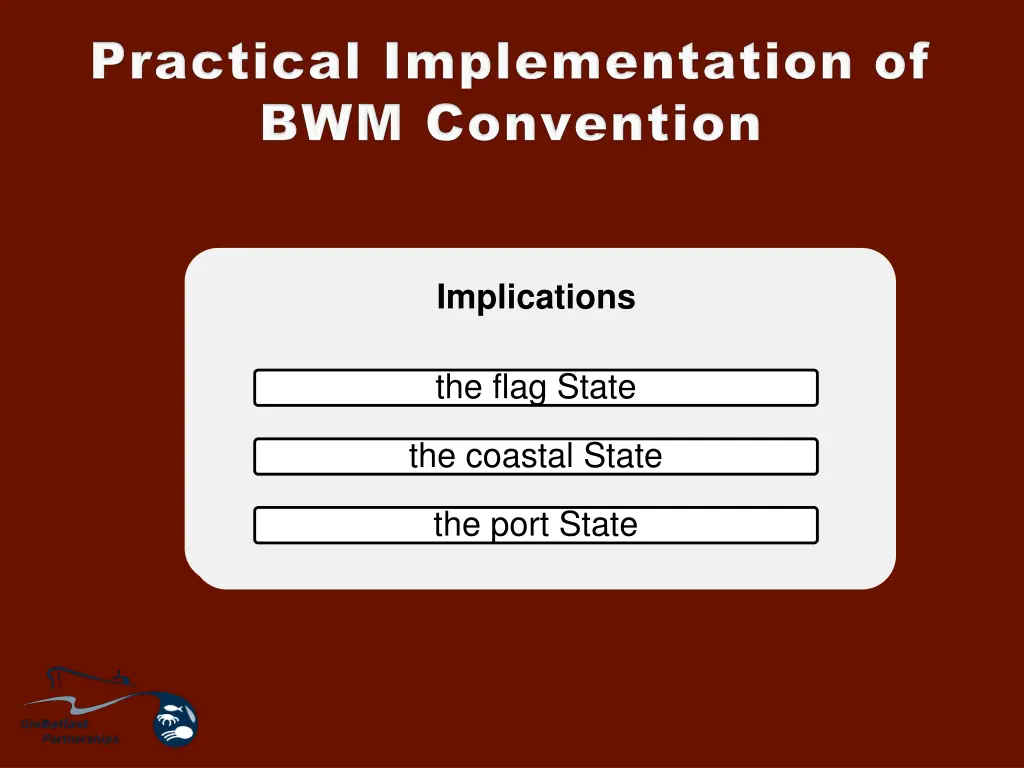 ballast water management strategy implications