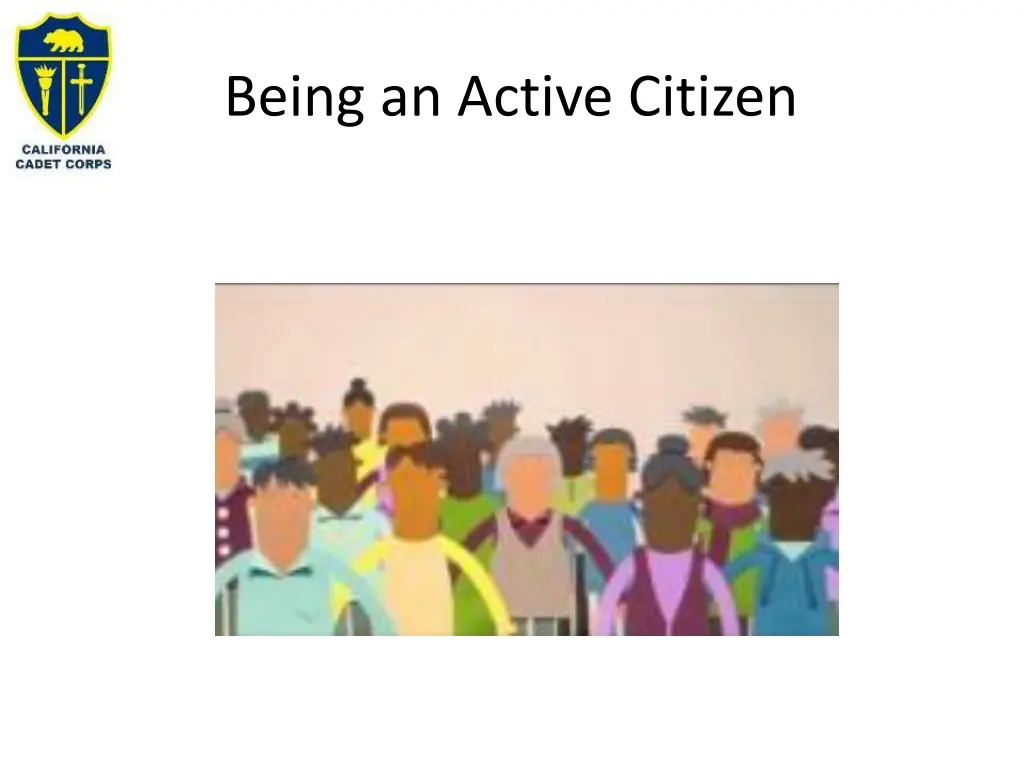 being an active citizen