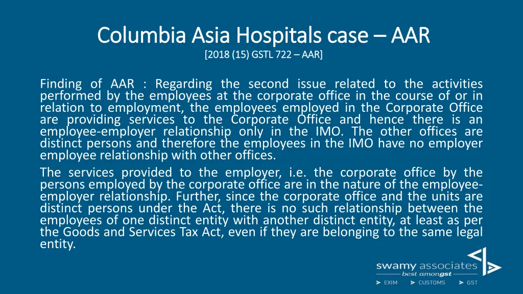 columbia asia hospitals case columbia asia 2