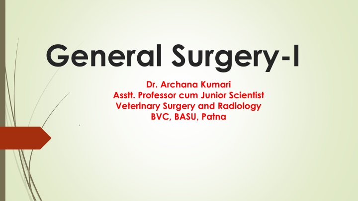 general surgery i