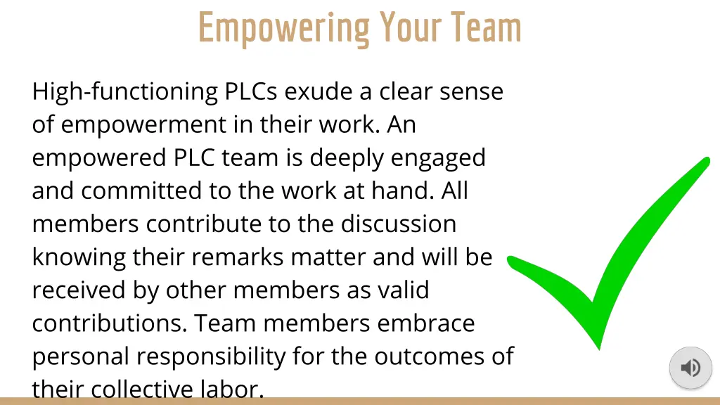 empowering your team