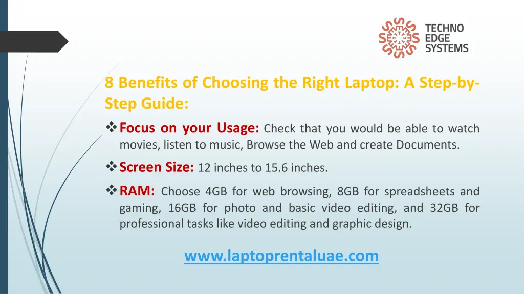 8 benefits of choosing the right laptop a step