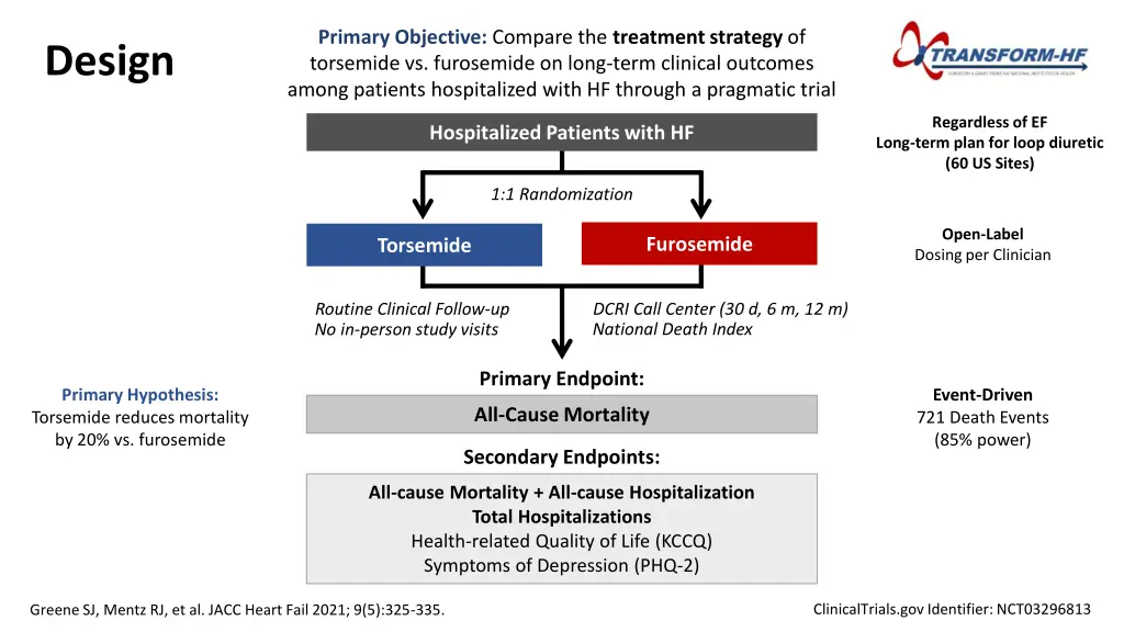 primary objective compare the treatment strategy