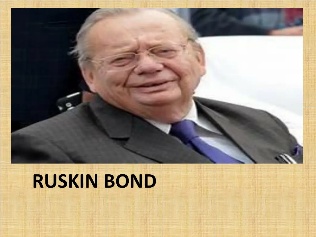 ruskin bond