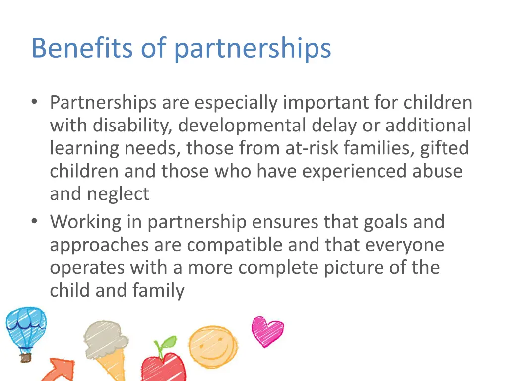 benefits of partnerships 1