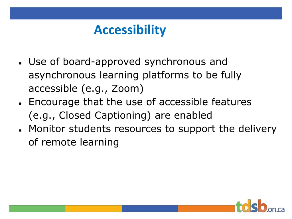 accessibility