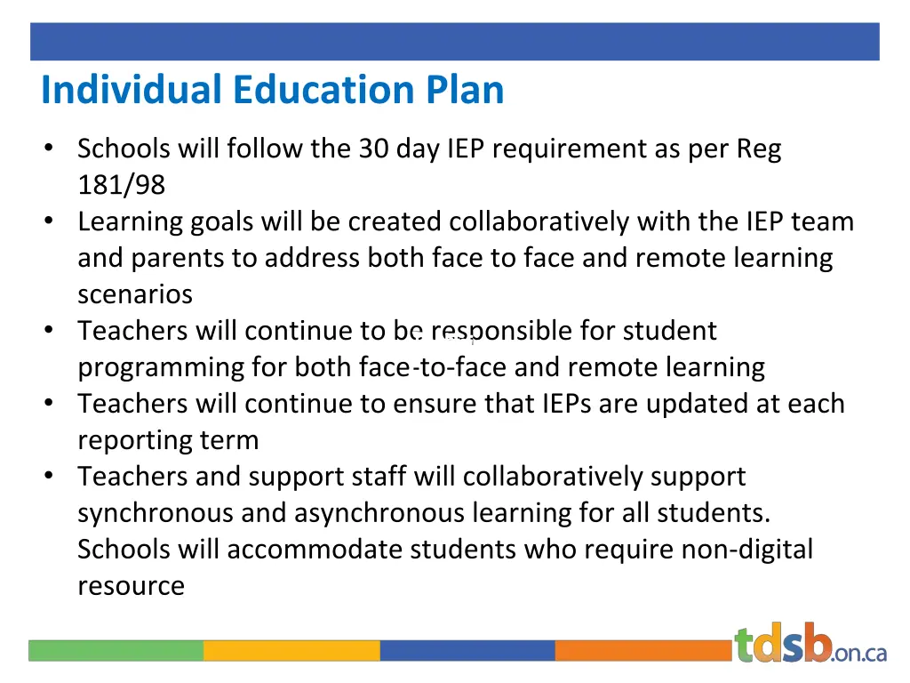 individual education plan