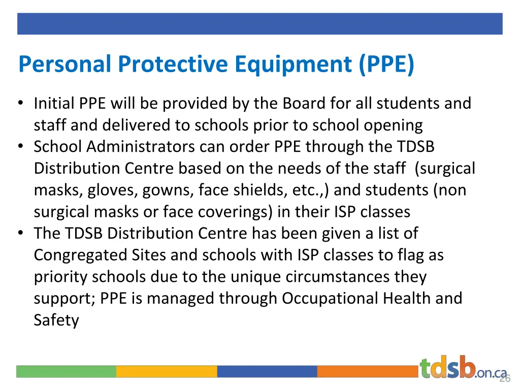 personal protective equipment ppe