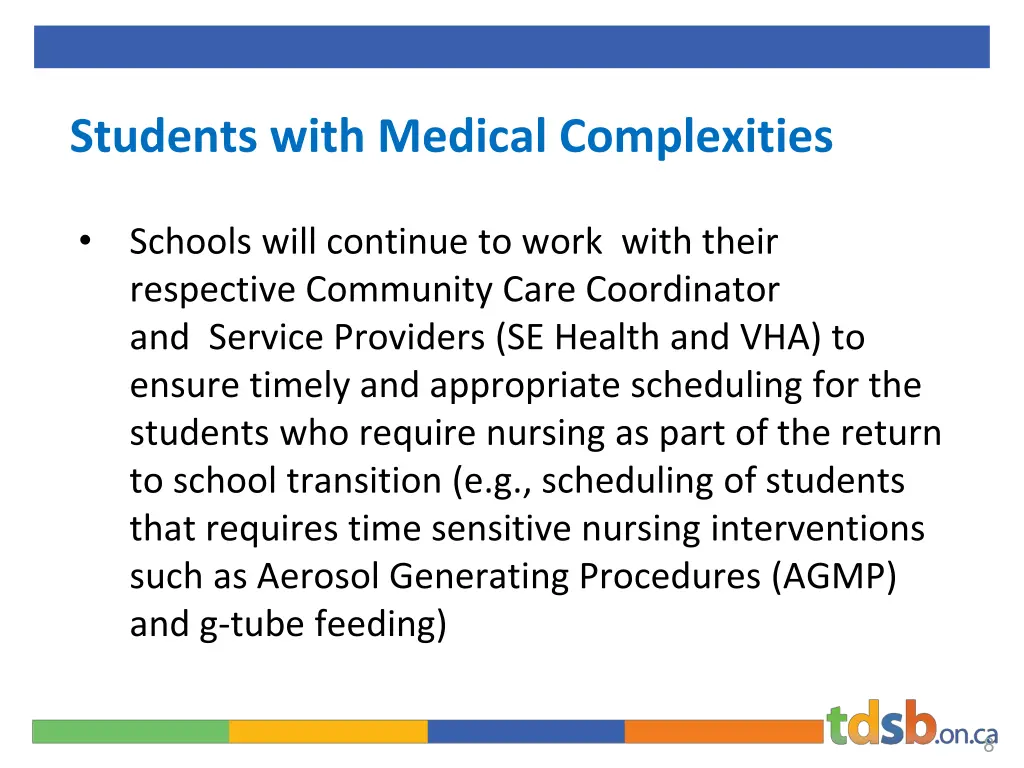 students with medical complexities