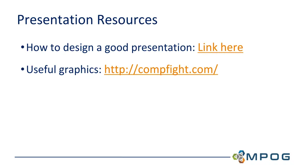 presentation resources