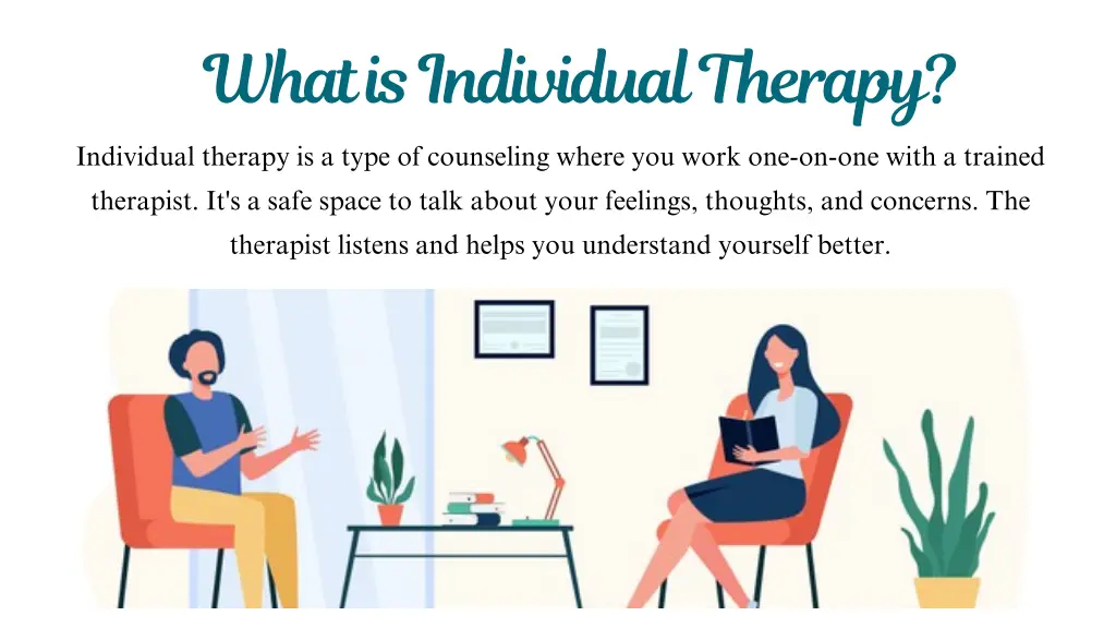 what is individual therapy what is individual