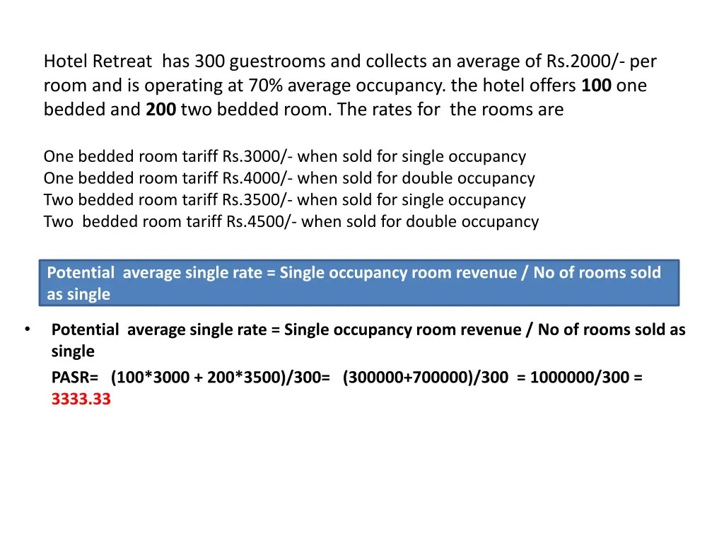 hotel retreat has 300 guestrooms and collects