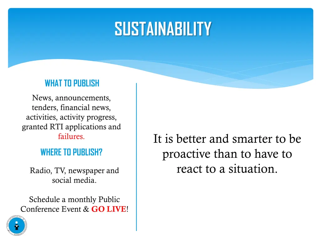 sustainability