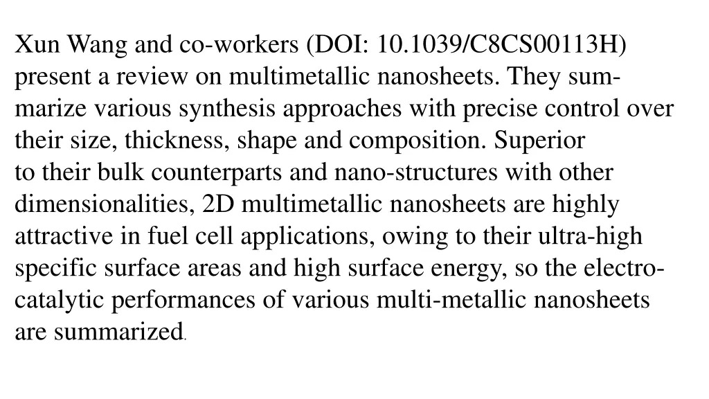 xun wang and co workers doi 10 1039 c8cs00113h