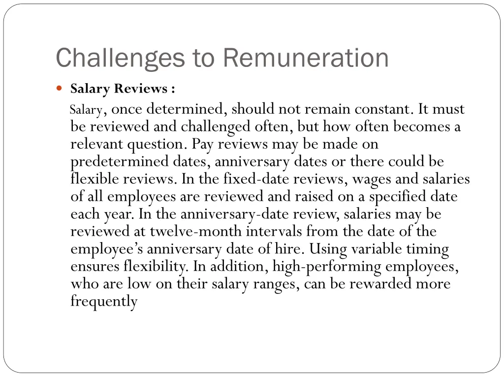 challenges to remuneration 2