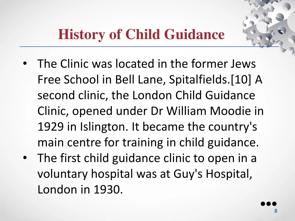 history of child guidance 2