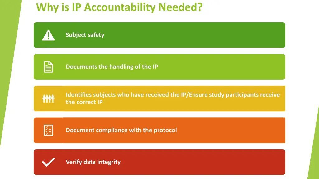 why is ip accountability needed