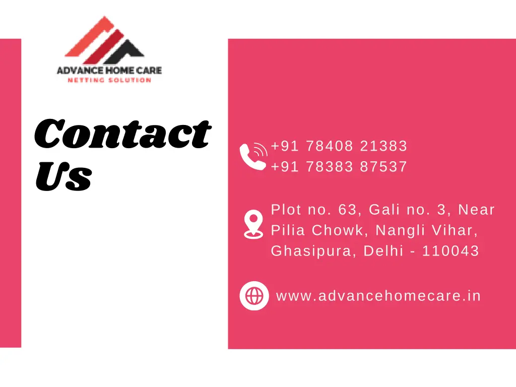 contact us