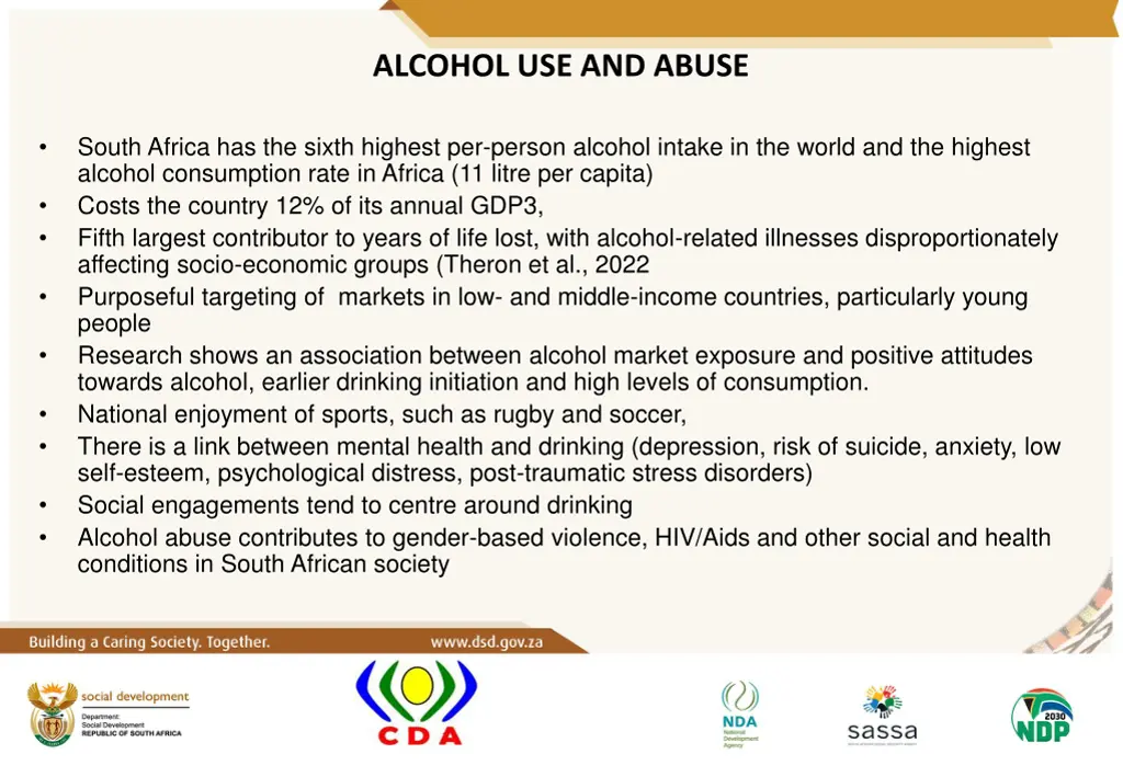 alcohol use and abuse