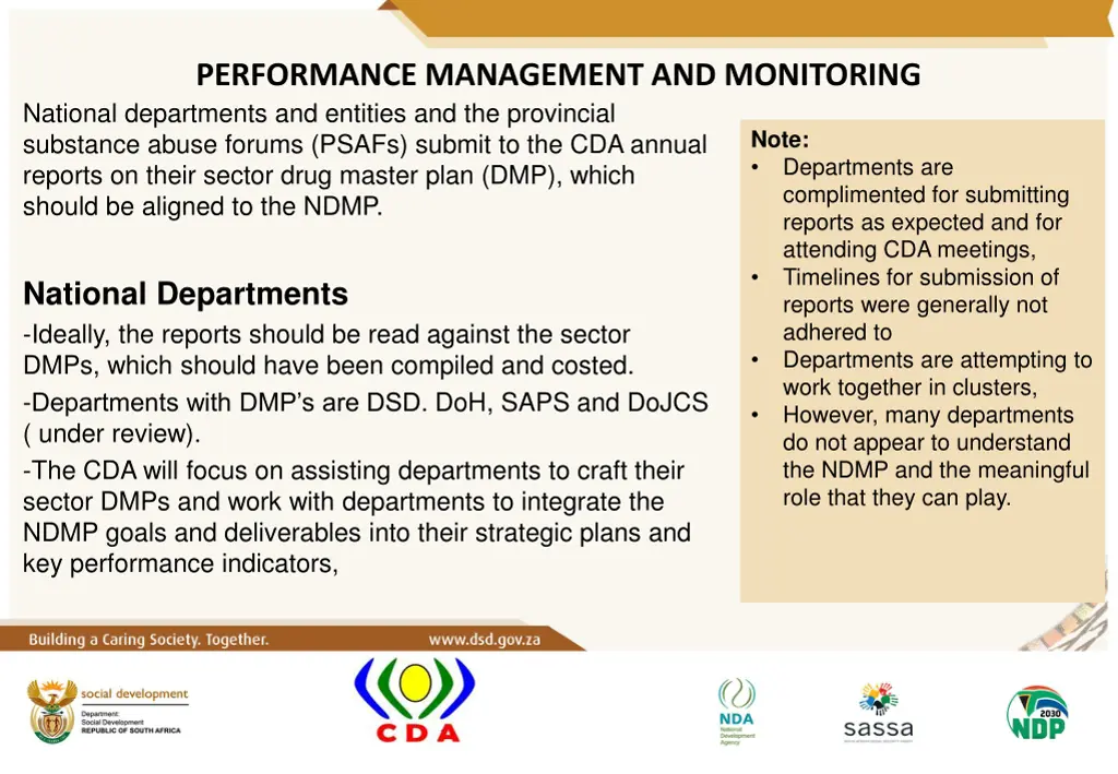 performance management and monitoring national