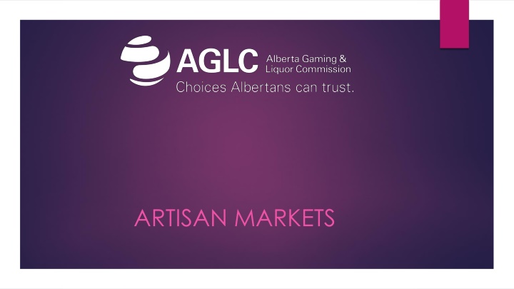 artisan markets