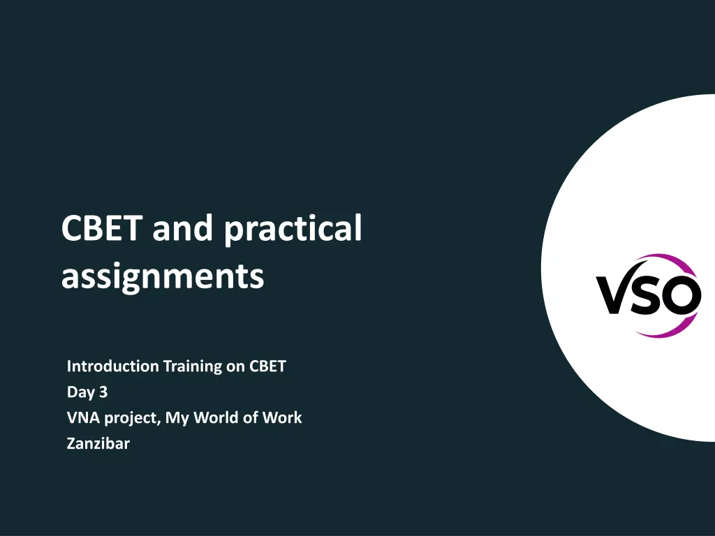 cbet and practical assignments 1