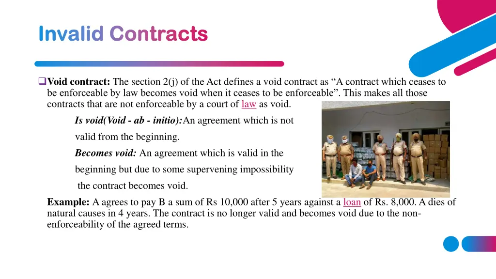 invalid contracts invalid contracts