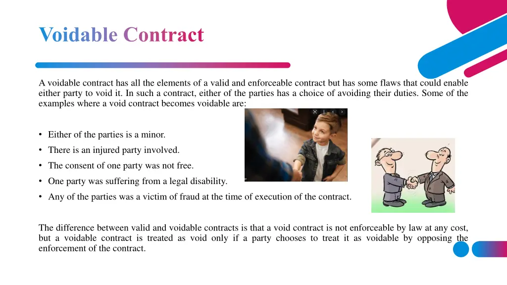 voidable contract