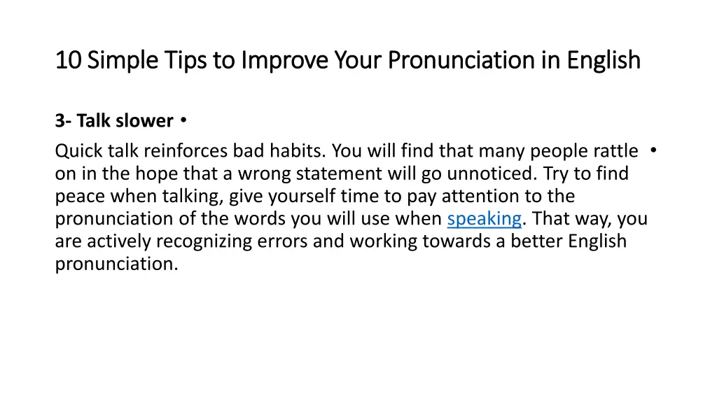 10 10 simple tips to improve your pronunciation 2