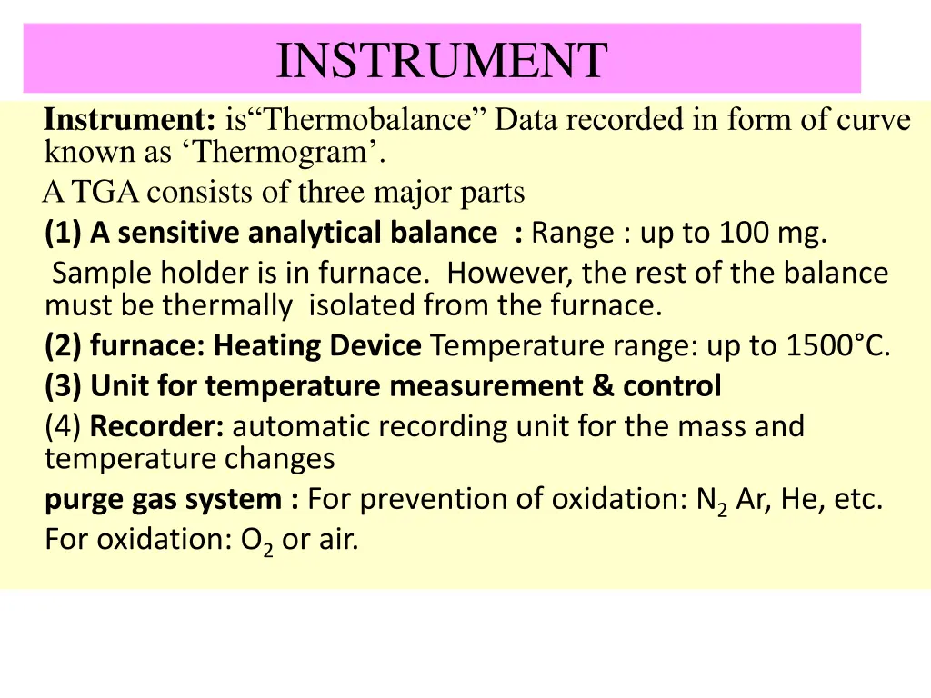 instrument