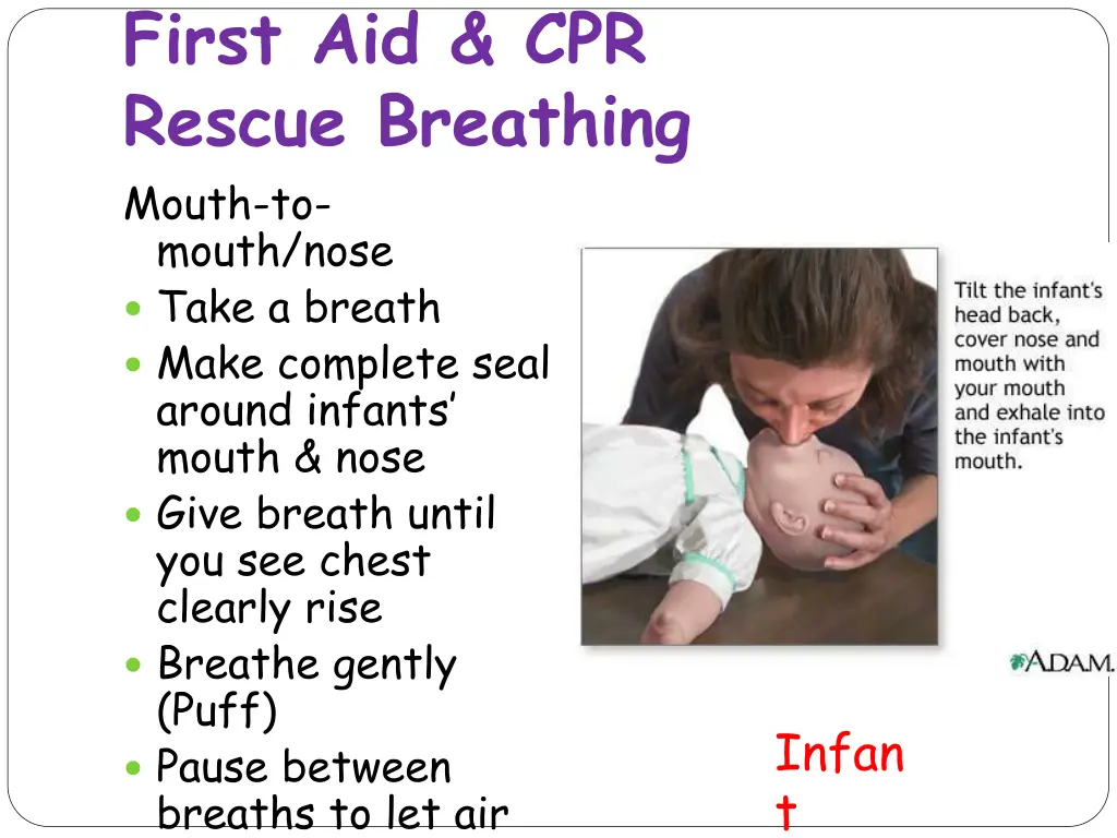 first aid cpr rescue breathing mouth to mouth 1