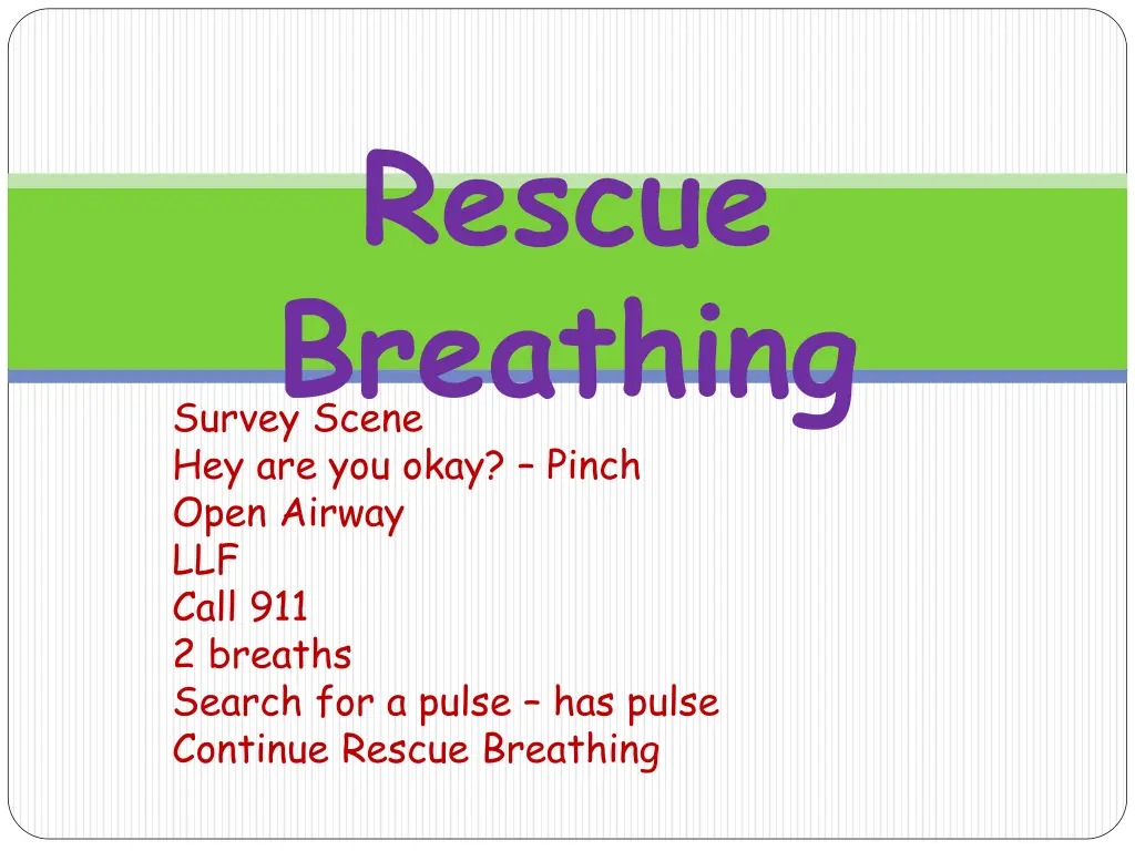 rescue breathing 3