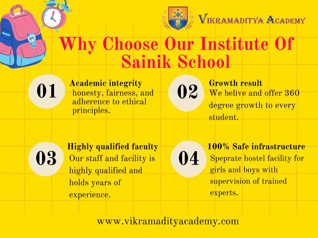 why choose our institute of sainik school 01