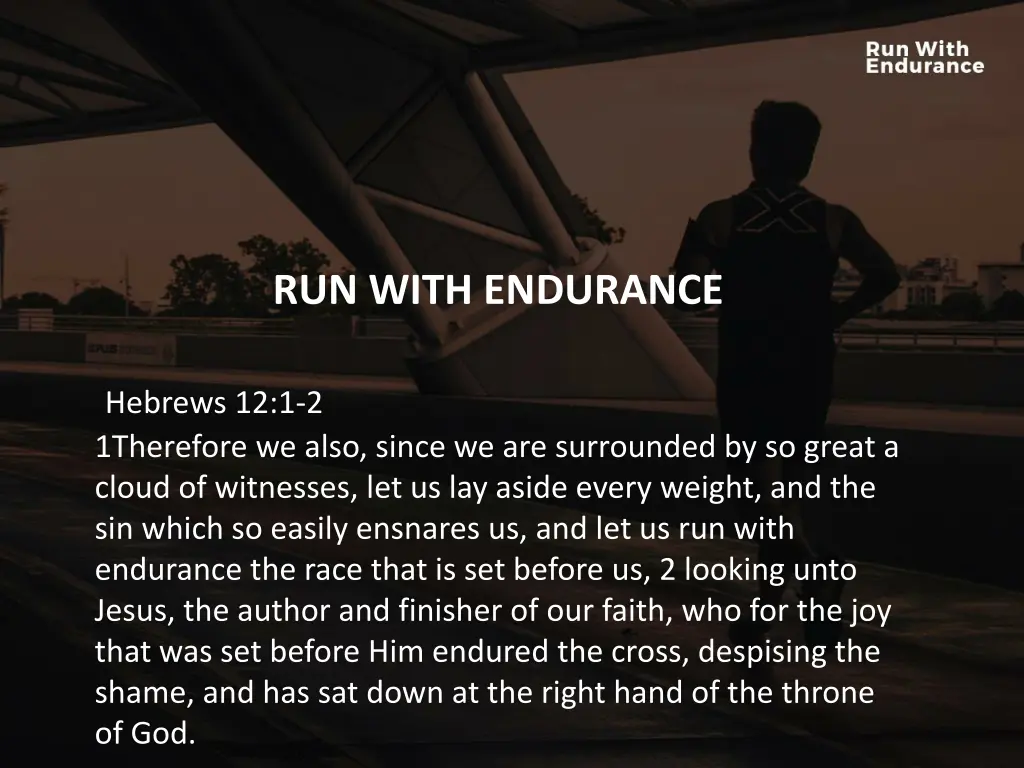 run with endurance