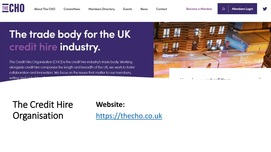 the credit hire the credit hire organisation