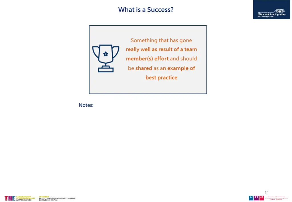 what is a success