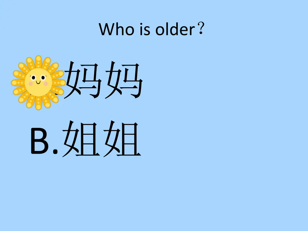 who is older