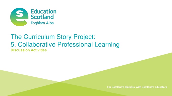 the curriculum story project 5 collaborative