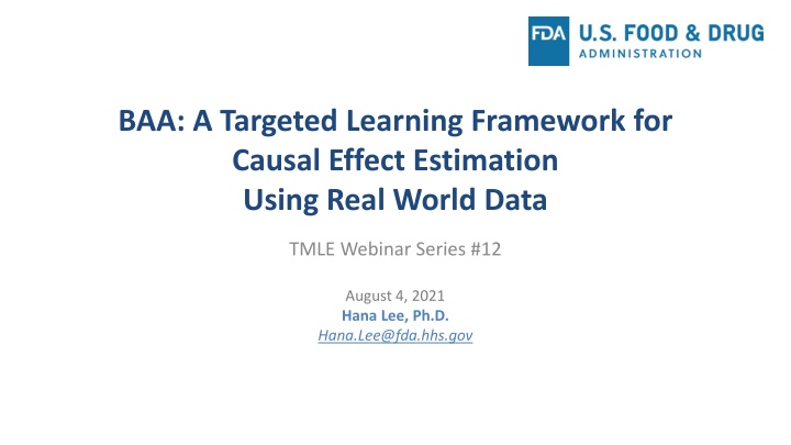 baa a targeted learning framework for causal