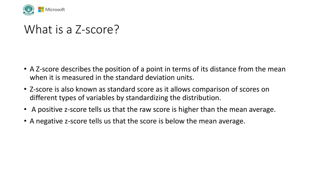 what is a z score