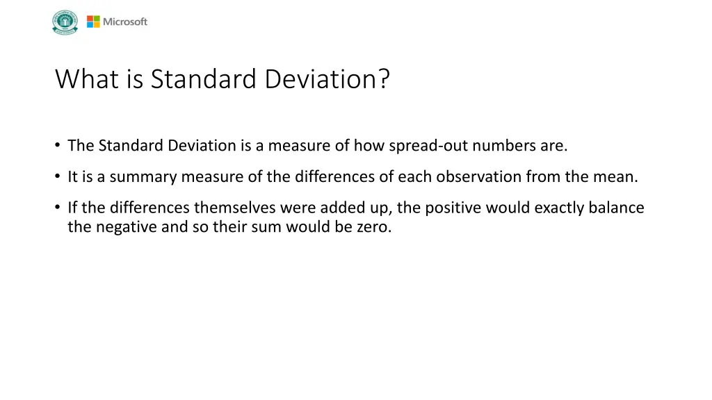 what is standard deviation