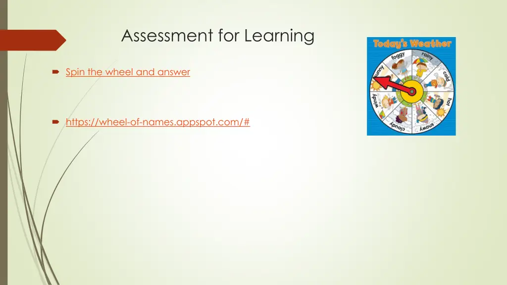 assessment for learning