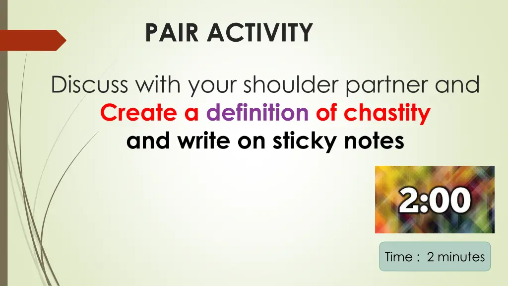 pair activity