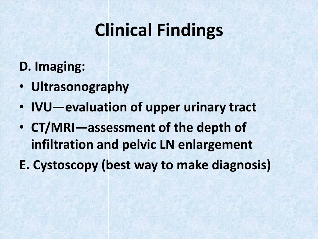 clinical findings 2