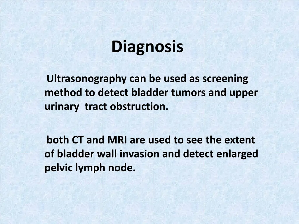 diagnosis